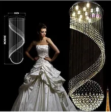 Modern K9 Crystal Chandelier Lighting Hanging Ceiling Lamps Fixtures with LED Source Clear K9 Crystal pendant LED lamp modern round ceiling light with k9 crystal for bedroom lighting led ceiling lamp kitchen hanging lamp e14 bulb