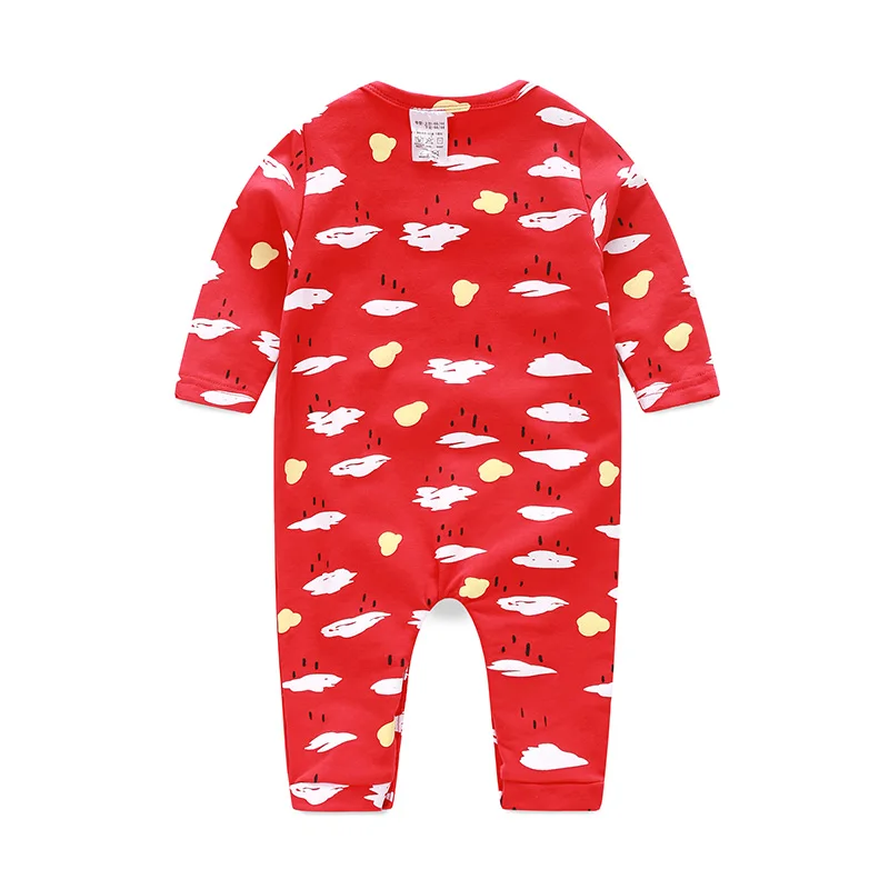 Babies Pajamas Organic Cotton Long Sleeve Jumpsuits Baby Sleep Wear