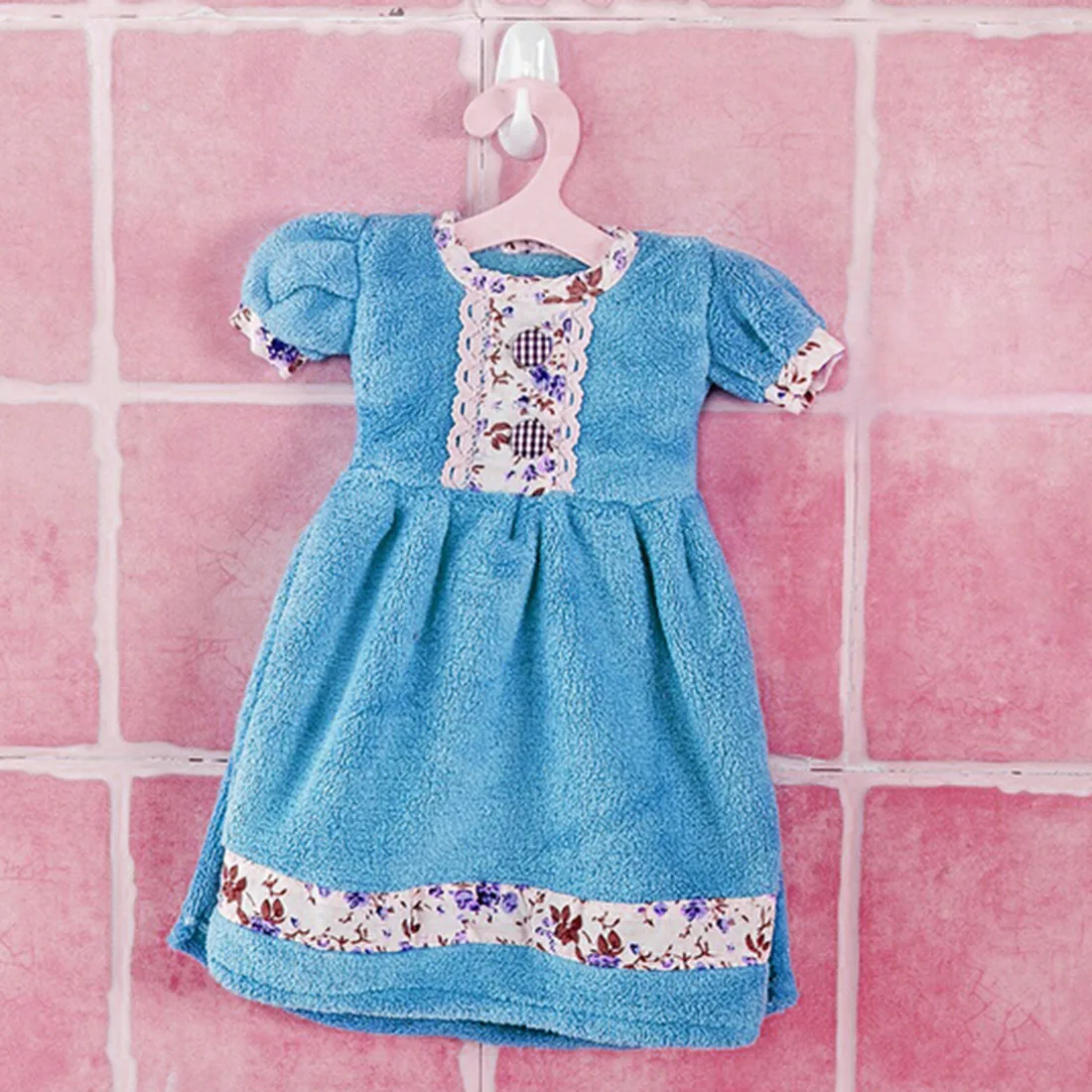 Креативное милое юбка принцессы полотенце в виде платья милые впитывающие кора детская Ванная комната Полотенца с вешалкой-крючком