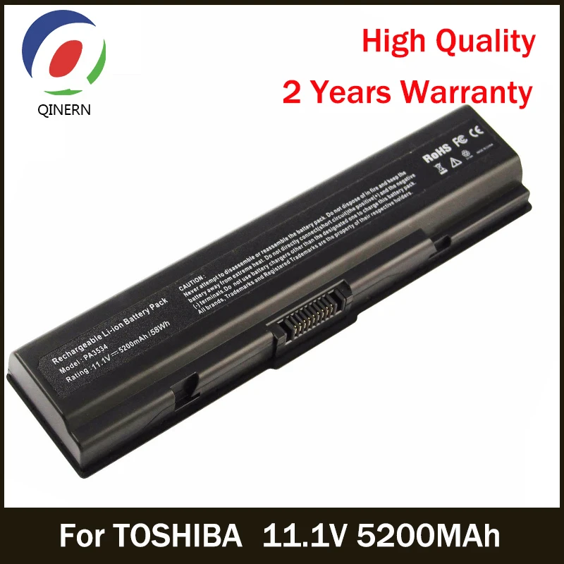 

QINERN 11.1V 5200MAh SA-PA3534 battery battery For TOSHIBA Notebook For TOSHIBA VAIO SA/SB/SC/SD/SE/ Series Business Batteries