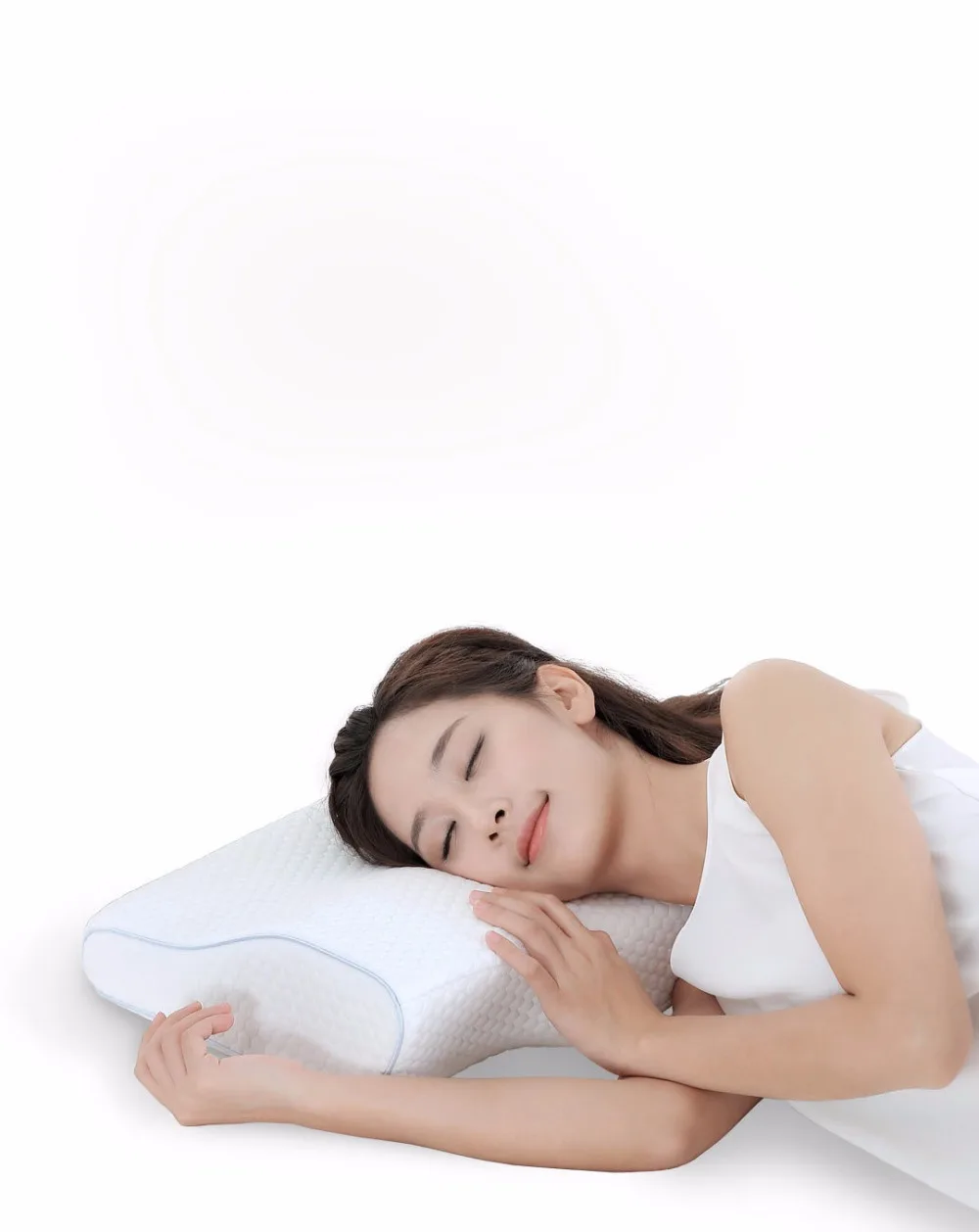 New Youpin 8H H2 Flexible Memory Cotton Pillow Powerful Anti-Bacteria Release Stress Slow Re-Bouncing Protect the Cervical Spine