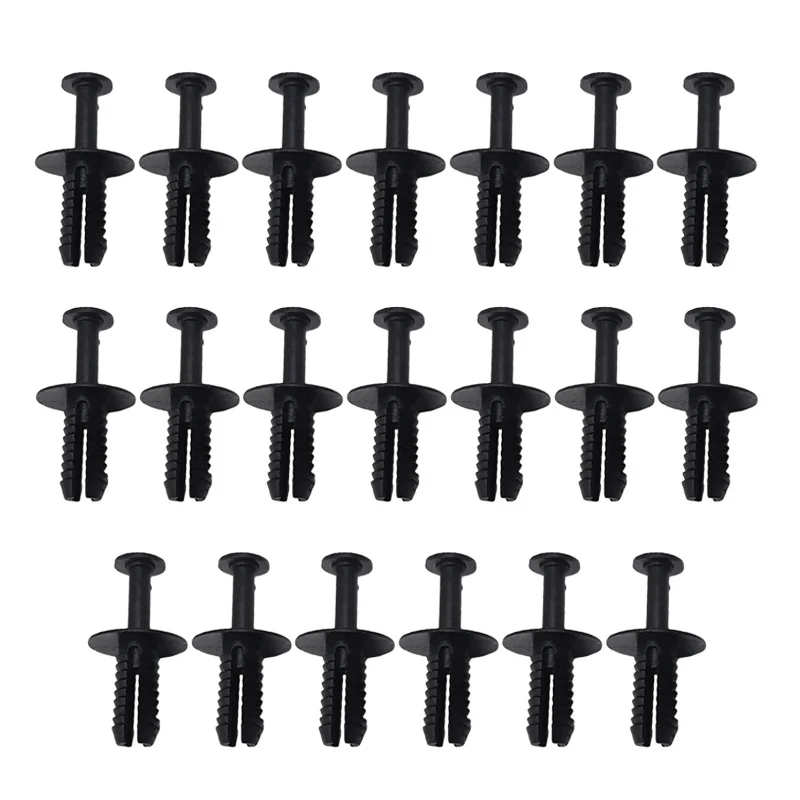 

20pcs for BMW 3.5.7 Series General Durable Push Fit Plastic Rivet Pin Clip Bumpers Interior Trim Panel Fastener Car Accessories