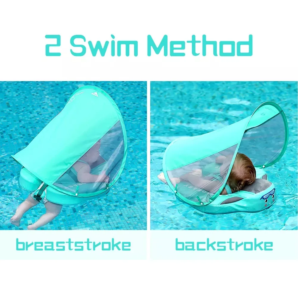 Günstig Wasserdichte Abdeckung Solide Keine Notwendigkeit Aufblasbare Baby Schwimmen Ring schwimm Float Schwimmen Pool Spielzeug für Badewanne und Schwimmen Trainer