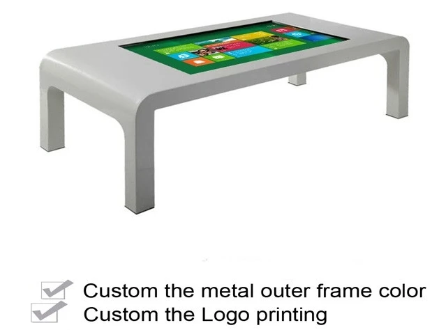 Новинка, китайский поставщик, интерактивный журнальный столик с несколькими сенсорными экранами, wifi/lam/pc/корпус монитора/чехол/держатель