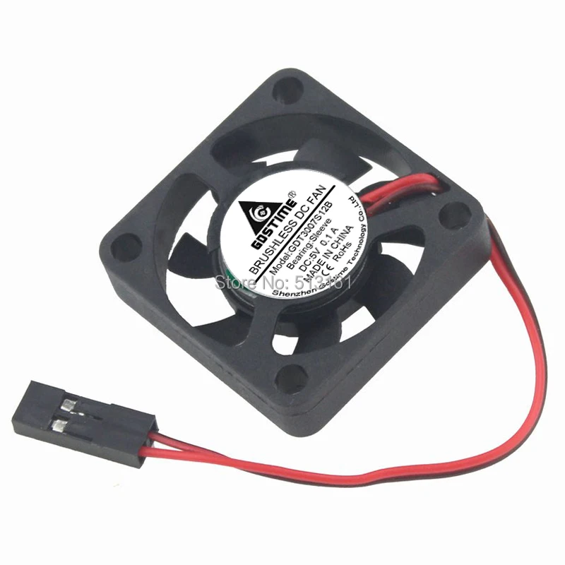 

Free Shipping--10PCS GDT 5V 2P Cooling 3cm 30mm 3007S brushless fan 30mmx30mmx7mm dc fan