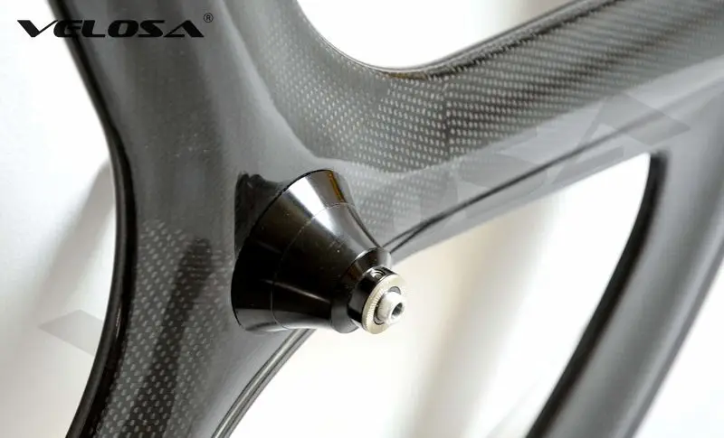 Flash Deal Track/Time Trial/Triathlon bike carbon wheelset front 3 spoke rear disc carbon wheel, 3 spoke + disc wheelset 2 Flash Deal Track/Time Trial/Triathlon bike carbon wheelset front 3 spoke rear disc carbon wheel, 3 spoke + disc wheelset 2