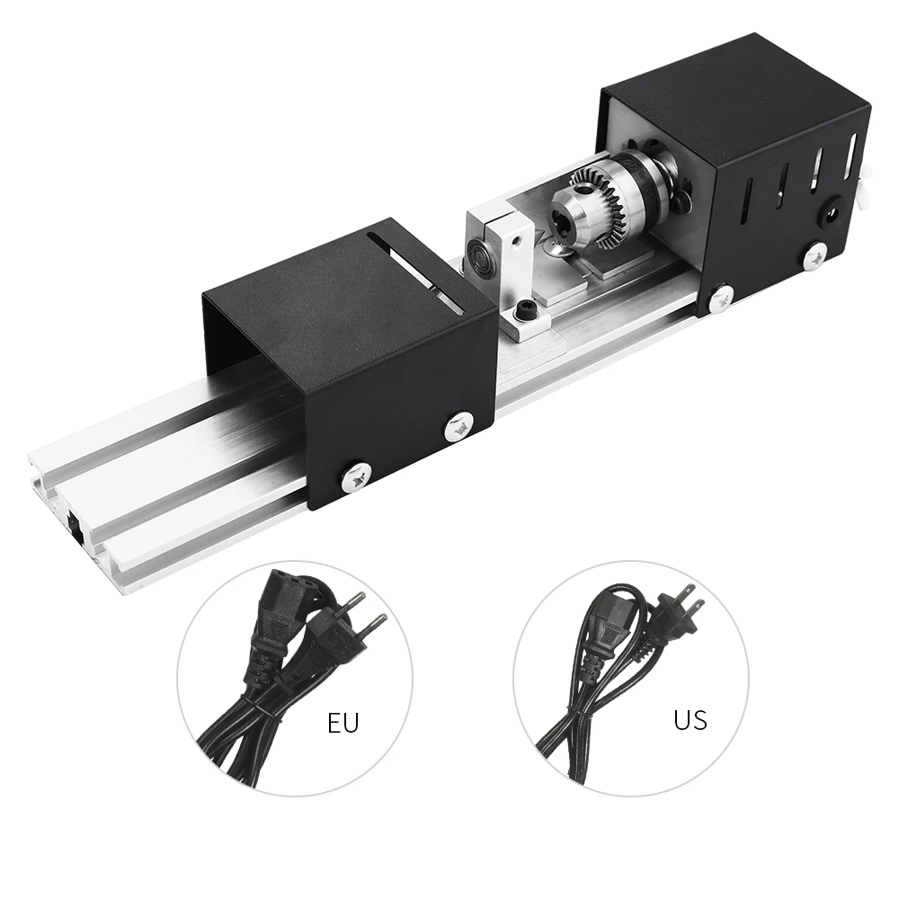 ЕС/США штекер 100 Вт мини-бисер машина миниатюрный DIY токарный станок деревообрабатывающий Будда перламутровый токарный станок шлифовальный и Полировочный бисер деревообрабатывающий