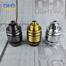 3 цвета Оптовые цены 50 единиц промышленные винтажные резьбовое гнездо латунный держатель для лампы алюминиевые тяжелые качественные осветительные розетки