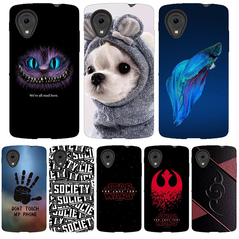 

Cute Cartoon Case For LG Nexus 5 Google E980 Nexus5 Cover Printing Drawing Cat Print Phone Shell Capa Funda