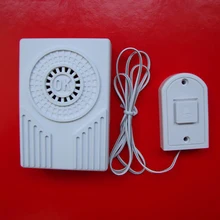 Горячая Высокое качество Белый легко устанавливаемый дверной звонок 88 см проводной дверной звонок Электронный 03