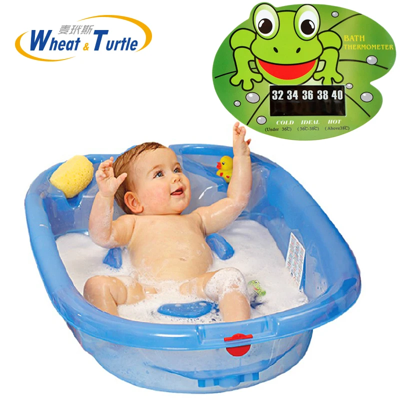 2017 New Cartoon LCD Infant Bath Water Temperature Thermometer Baby