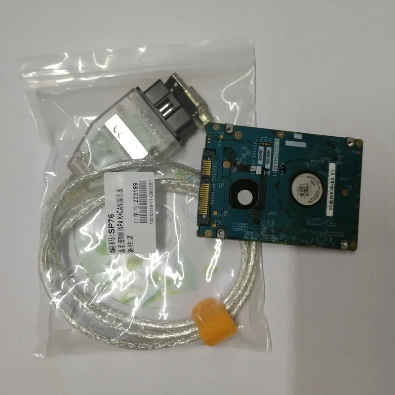 

For bmw inpa k+dcan usb interface cable diagnostic tool kdcan Compatible with ICOM Next software V03.2019 in 500GB HDD