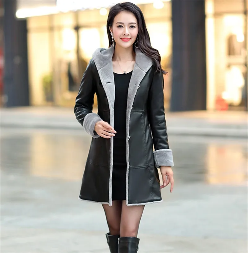 jaquetas plus USD mais médio trench Spencers couro casaco Boutique comprimento desconto Dollar com pele de capuz States feminino okxgnz1200 casacos grosso juntos inverno OKXGNZ United Preço size Limo 21 jaquetas plus USD mais 21