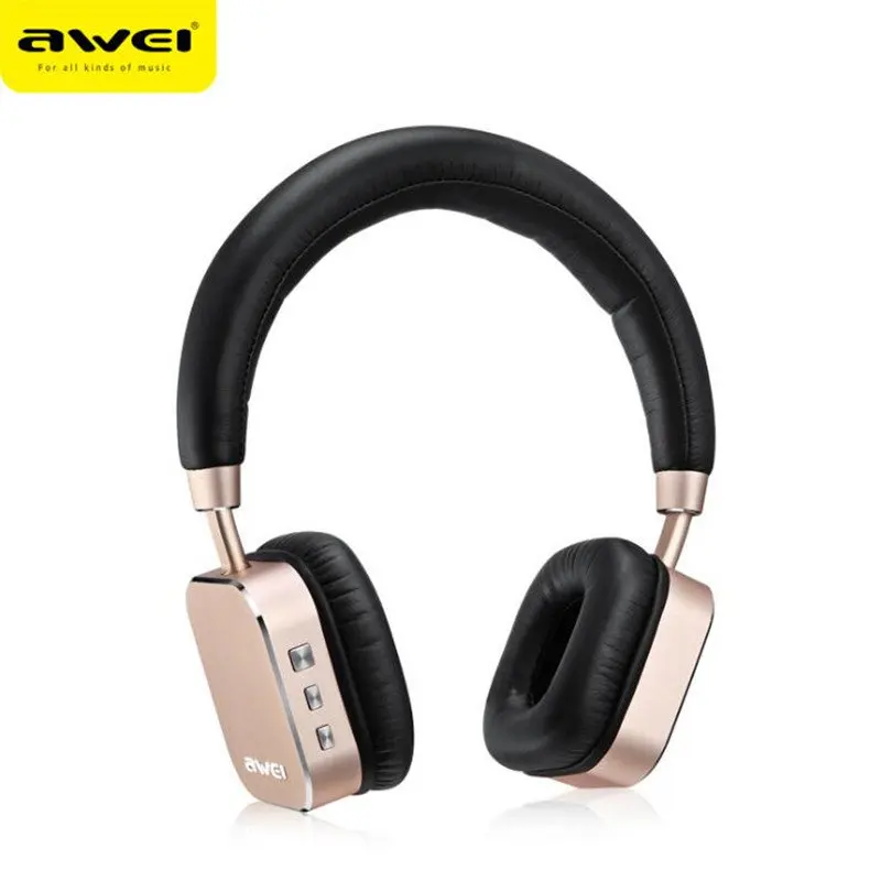 

AWEI A900BL Wireless Bluetooth4.1 Headphones USB Charging LED Sports Headset Headphone with Mic for Iphone for Samsung
