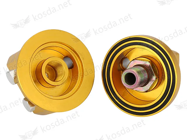 KD4502GD Oil Filter Sandwich Plate Adapter Relocation4
