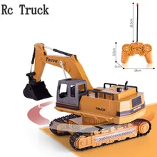 8 каналов 1/14 RC экскаватор грузовик игрушка удалить контроль строительный автомобиль мальчик подарок RC инженерный автомобиль трактор Brinquedos