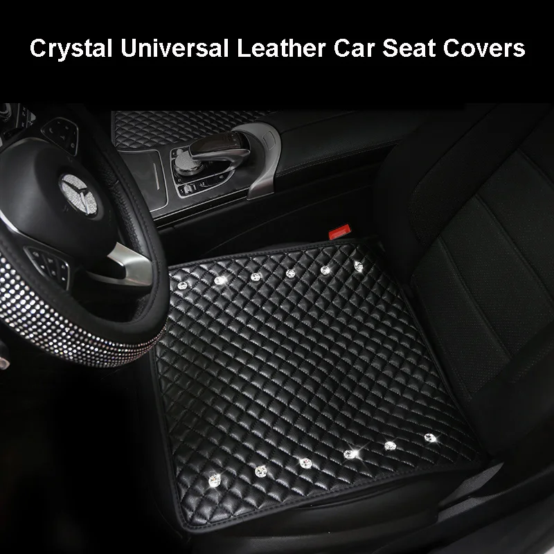 Rhinestone-Crystal-Universal-Car-Seat-Covers-Leather-Diamond-Seat-Cushions-Car-Styling-Interior-Decoration-Front-Rear-2
