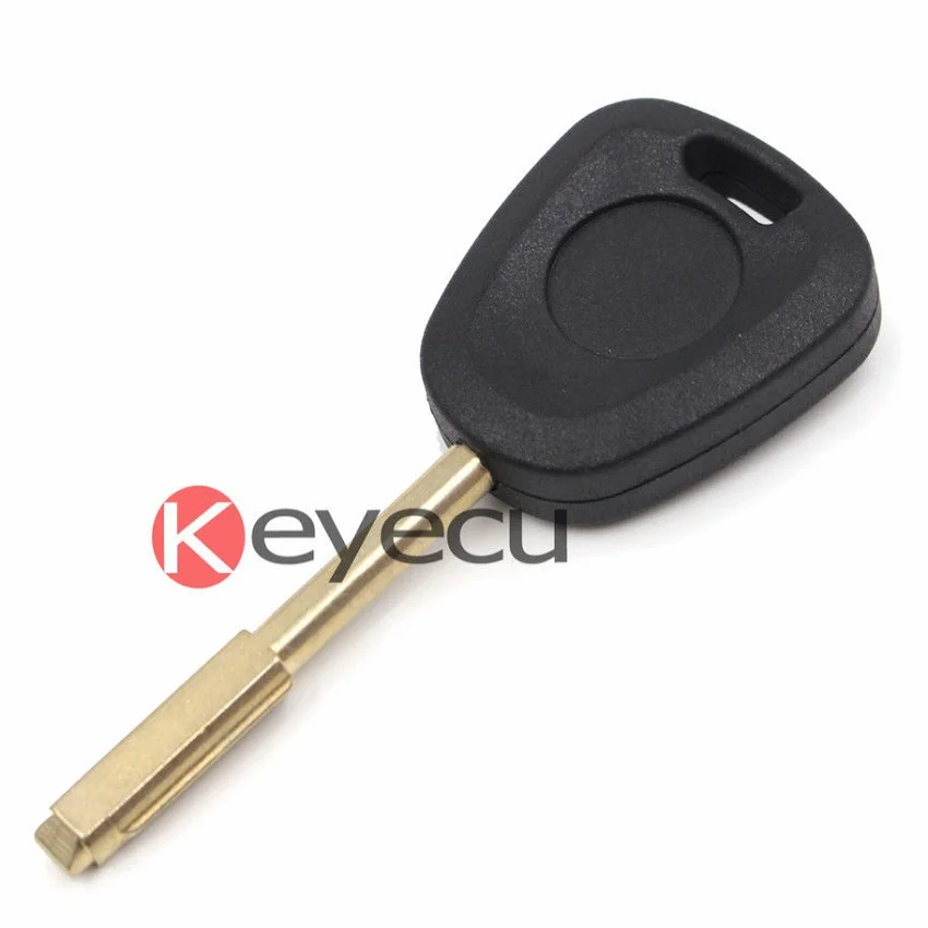 Lot of 10 Replacement Transponder Ignition Key Uncut Blade Blank Car Key Chipped