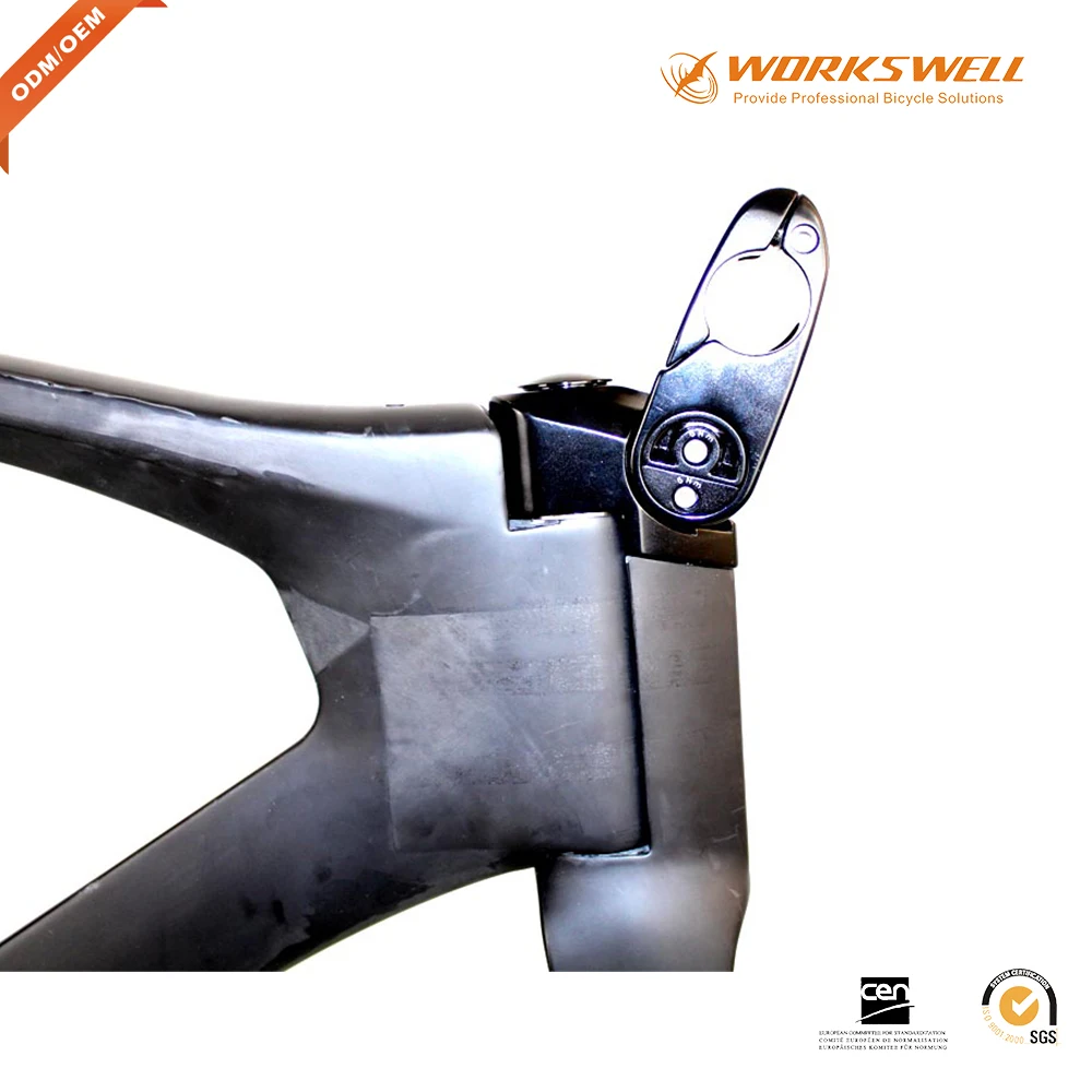 Top High quality tt carbon fiber bike frame BSA BB30 time trial taiwan carbon bike frames 1