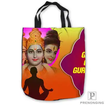 

Custom Canvas guru-nanak-dev-photoTote Shoulder Shopping Bag Casual Beach HandBag Daily Use Foldable Canvas #180713-07-9