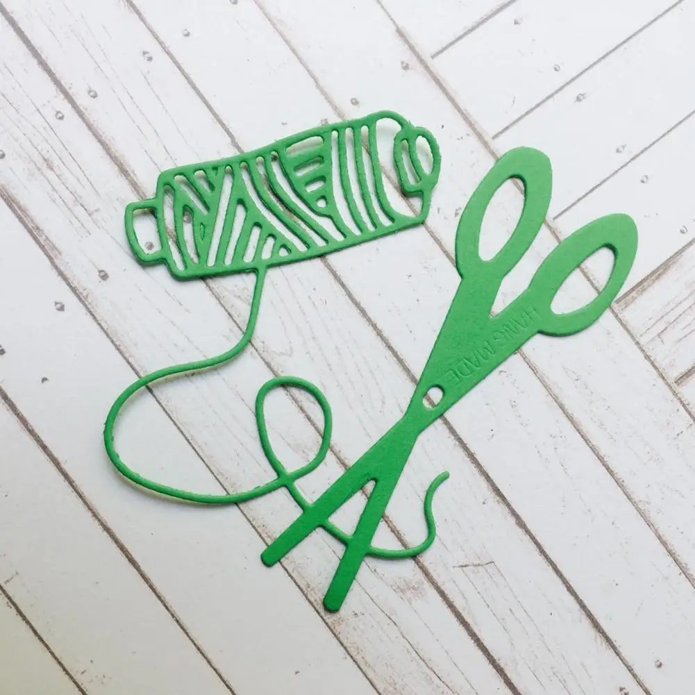Scissors Sewing Metal Cutting Dies Stencil For DIY Scrapbooking Photo