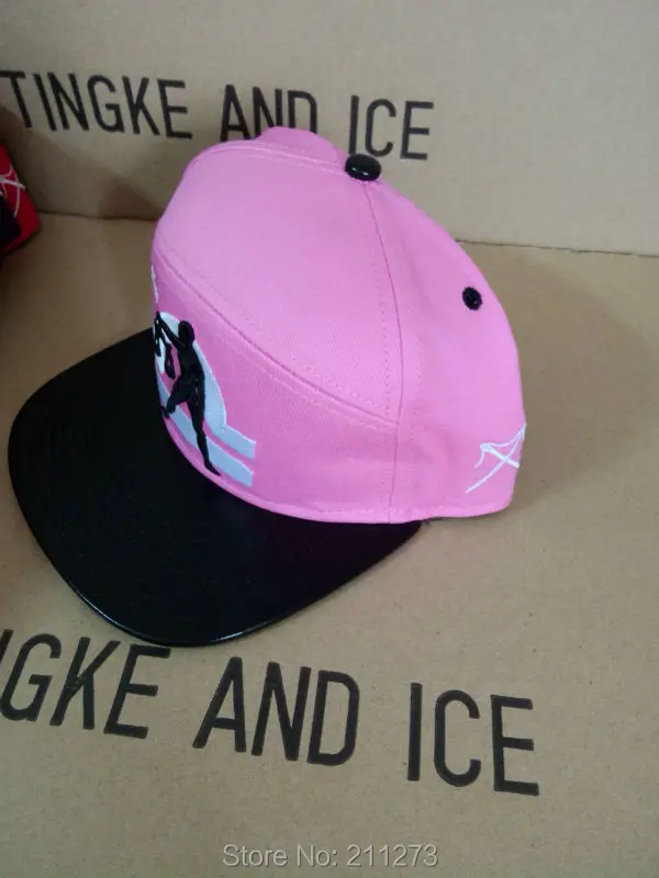 Розничная, гибридная Кепка snapback, розовая, Libra,, уличная Кепка, 3D вышивка, хлопок квадратные полями, высокое качество