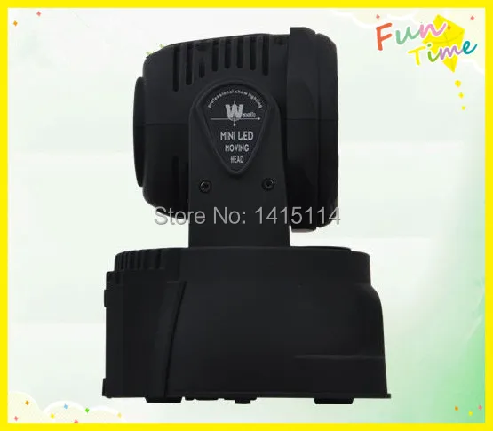 6 шт./лот 5 шт. * 15 Вт в 1 RGBWA led Мини moving head wash light dmx512 dj сценическое освещение для бара