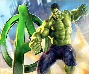 

Real 5D Diamond Cross Stitch Diy Full Diamond Painting Kits Diamond Embroidery Stars Superman Hulk&Captain Needlework Art Gift