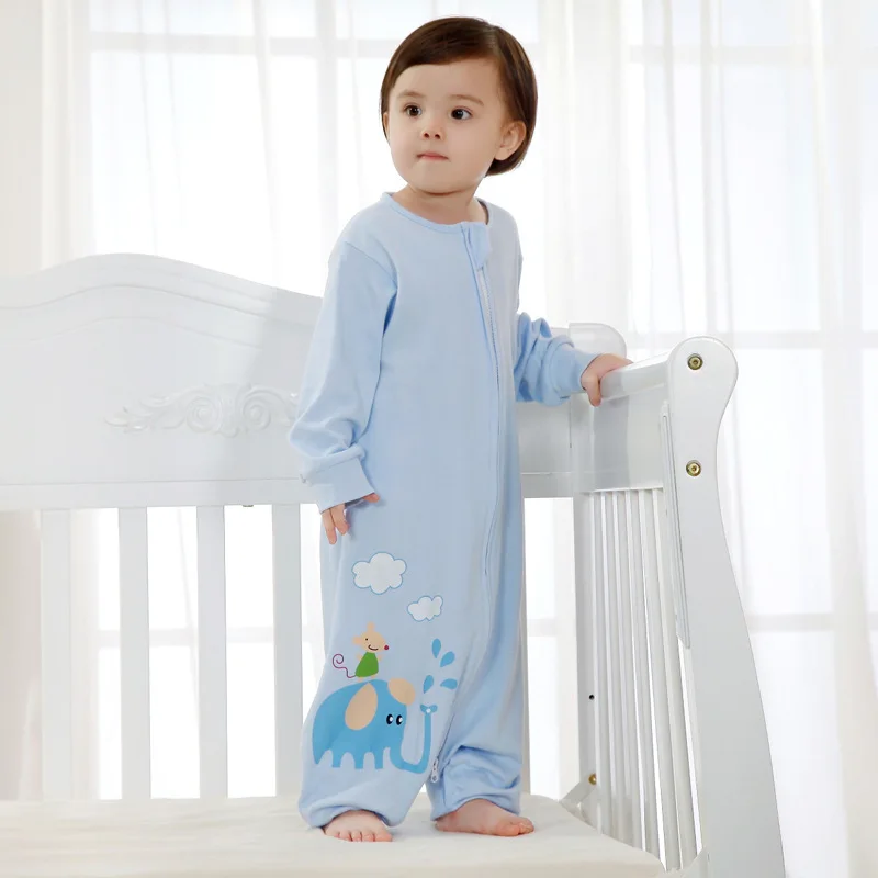 

Detachable Sleeve Boys Girls Baby Kids Baby Sleeping Bag Cotton Baby Sleep Sacks Autumn Winter Children Blankets Saco De Dormir