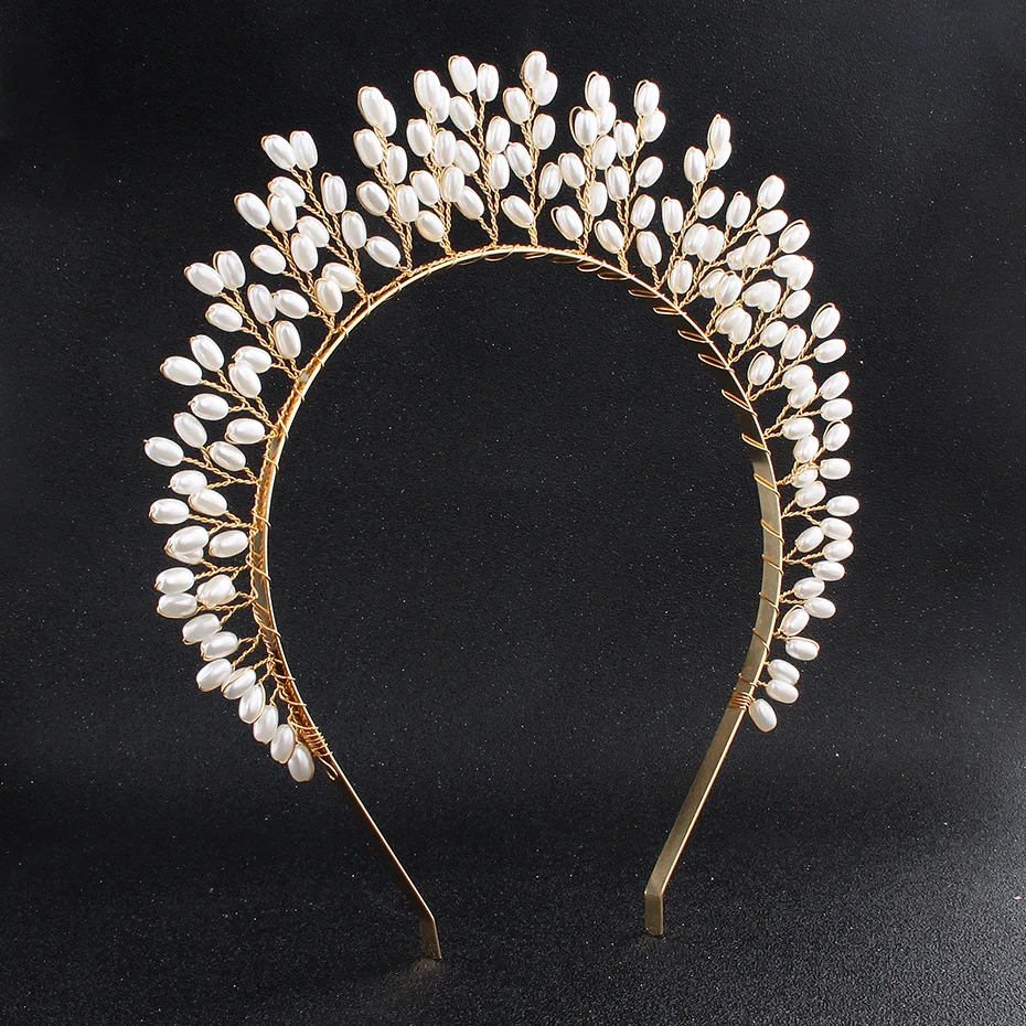 Whimsical Queen Crown Woodland Hair Jewelry Vintage Babies