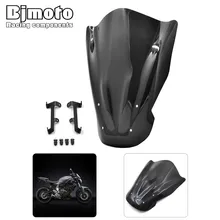 Bjmoto мотоциклетные MT07 FZ07 ветрового стекла ветроотражатель whidshield для Yamaha MT-07 2013- ФЗ 07 FZ-07