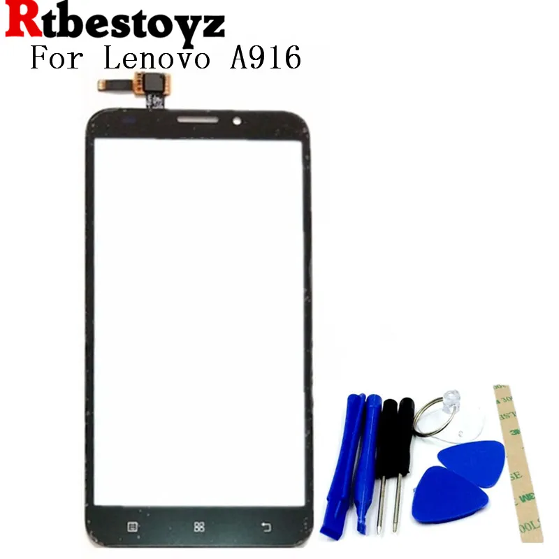 Rtbestoyzhigh qulaity высокой Экран touch Стекло для Lenovo A916 916 Сенсорный экран планшета Панель