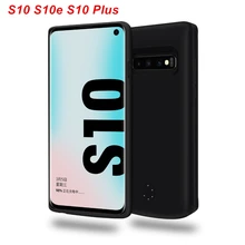 Для samsung Galaxy S10e S10 S10 плюс Батарея чехол Зарядное устройство чехол внешний Смарт-аккумулятор Мощность для samsung S10 плюс Батарея чехол