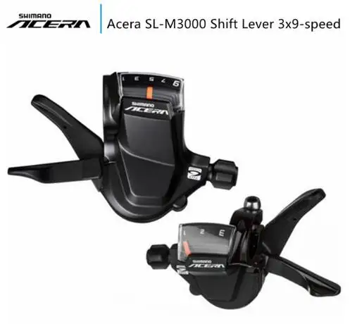 

Shimano Acera SL - M3000 Trigger Shifter Rapidfire Plus Shift Lever 3x9-speed