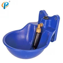 Chuangpu 2 литра синий цвет овцы/козы/лошади пластиковые миски питьевой воды для скота питьевой воды