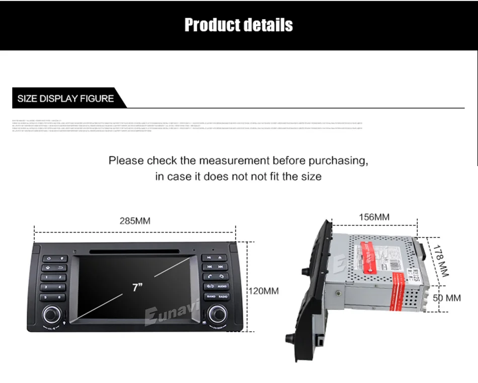 Flash Deal Eunavi Quad Core 1 din Android 9.0 Car DVD player Radio GPS Navigation Car Stereo For BMW E53 E39 X5 Support TV 4G WiFi OBD DVR 29 Flash Deal Eunavi Quad Core 1 din Android 9.0 Car DVD player Radio GPS Navigation Car Stereo For BMW E53 E39 X5 Support TV 4G WiFi OBD DVR 29