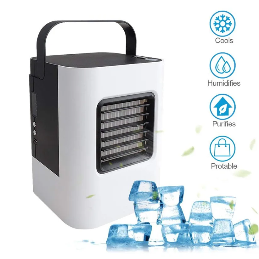 

CARPRIE USB Charging Air Conditioner Fan Mini Portable Refrigerator Air Cooler Nano Fan td0810 dropship
