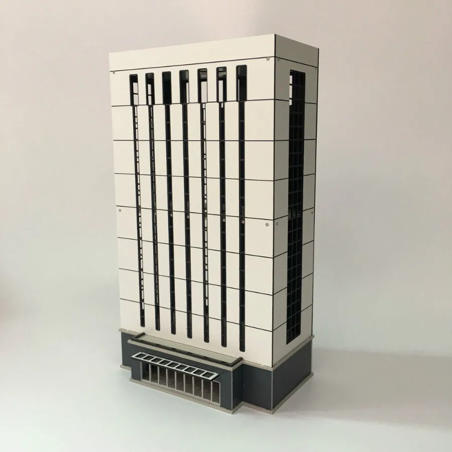 Fully Assembled N Scale 1:160 10 Floor OFFICE city LUXURY APARTMENT Building