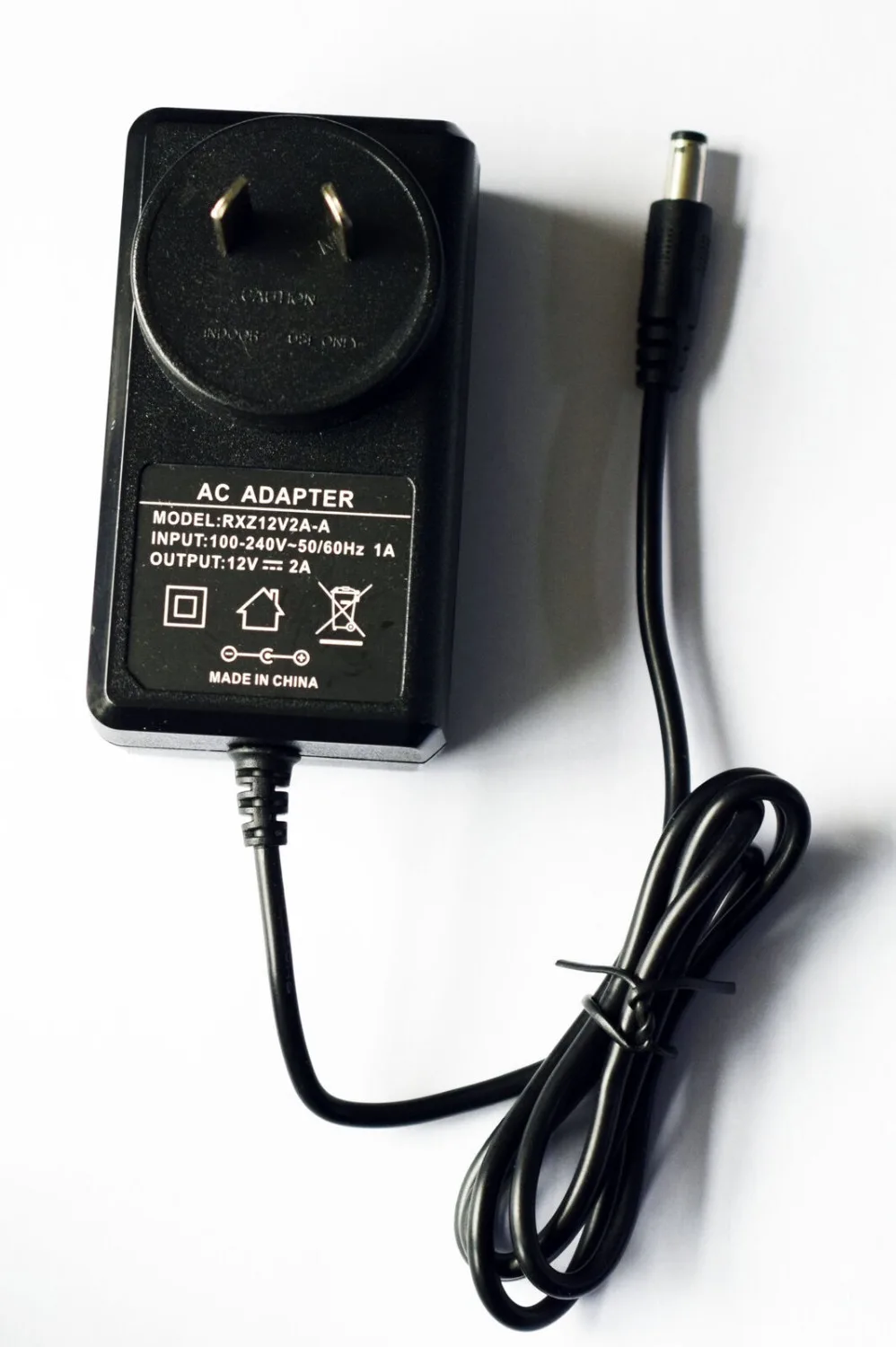 2,1 мм x 5,5 мм DC 12 В 2A адаптер питания CCTV безопасности IP камера США AU ЕС Великобритания Plug Esunstar