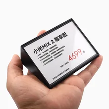 6 шт. 100*70 см стенд или лежа пластиковый столешница рекламный демонстрационный стенд ценникодержатель для гостиницы или магазина использовать стиль ценник