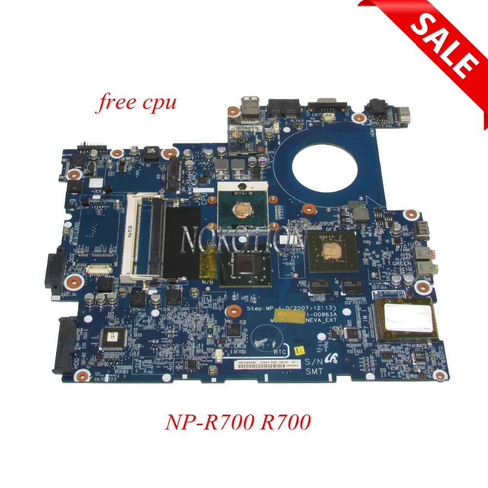 

BA92-04820A LAPTOP MOTHERBOARD for Samsung NP-R700 R700 INTEL PM965 NVIDIA 8400M GS DDR2 Main board G84-600-A2 Free cpu