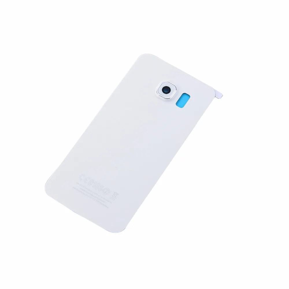 Для Samsung Galaxy S6 G920F edge plus G925F G928F стеклянная задняя крышка батарейного отсека +