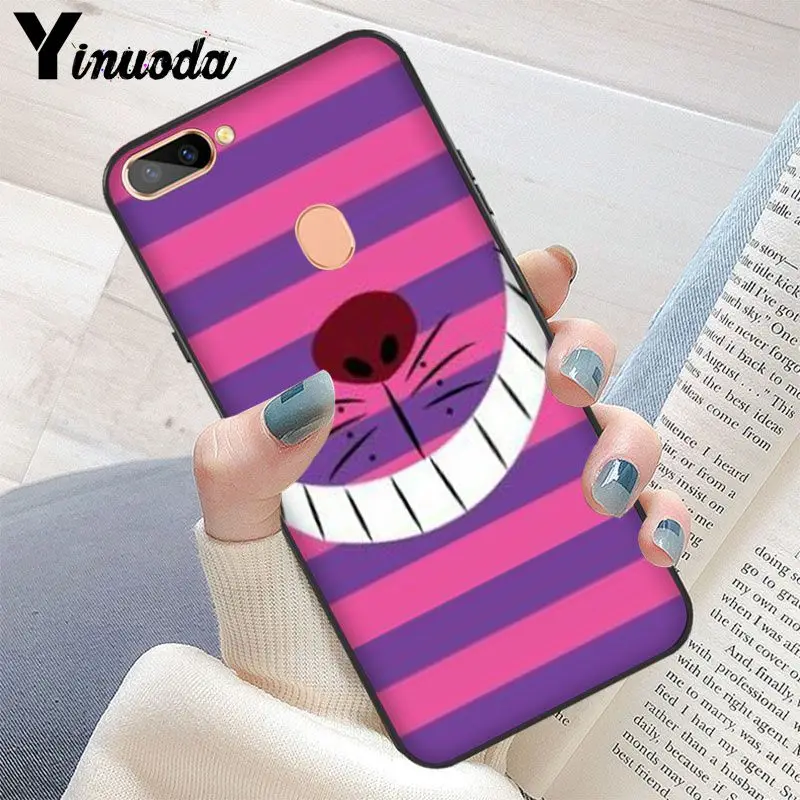 Cheshire Cat We are ALL IN Purple and Pink