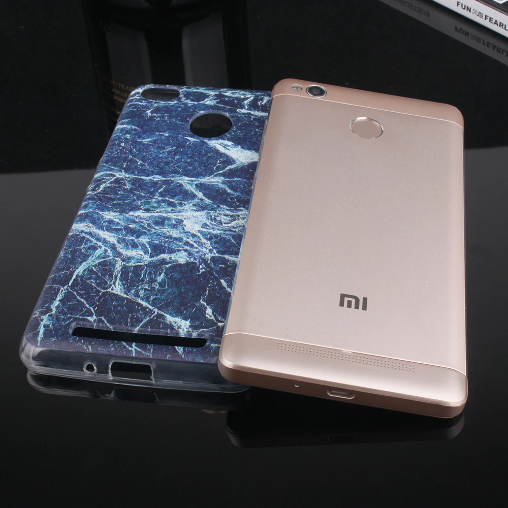 

Hongbaiwei for Xiaomi 4 Case Soft TPU Slim Phone Case for Xiaomi 4 4A 3 Pro Marbling Sticker Back Cover