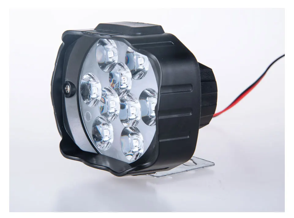MeeToo Super Bright LED Motorcycles Headlight Lamp Scooters Fog Spotlight 6500K White Working Spot Light DRL Car Headlamp 9-85V (12)