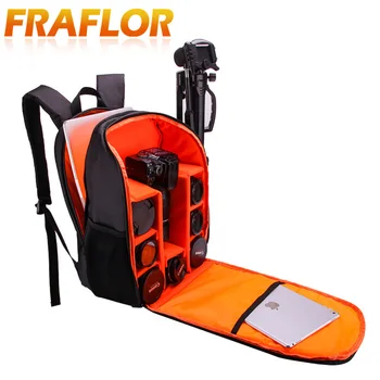 

25*21*44cm Camera Backpack Digital DSLR SLR Foldable Large Capacity Waterproof Multi-functional DSLR Video Soft Bag Casual Wear