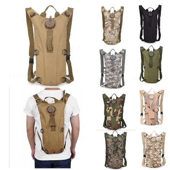 

Wholesale 3L 3 Liter 100 ounce Hydration Pack Bladder Water Bag Pouch Hiking Climbing Hunting Running Survival Outdoor Backpack