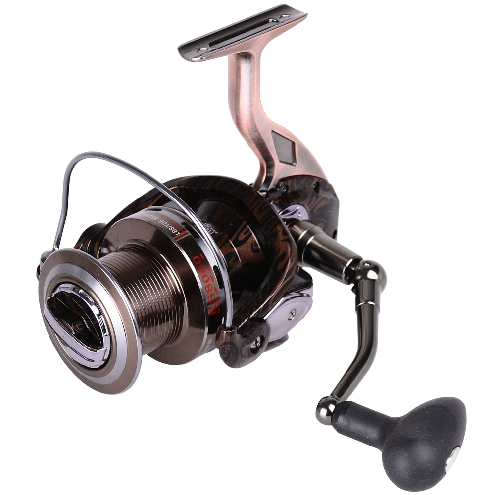 

HiUmi 4000-10000 Full Metal Body Jigging Trolling Long Shot Spinning Fishing Reel Light Spool Surf Fishing Reel