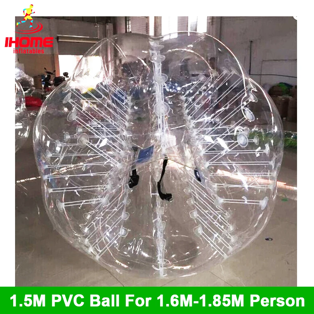 Buy 1.5M PVC Bubble Soccer Football plastic adult