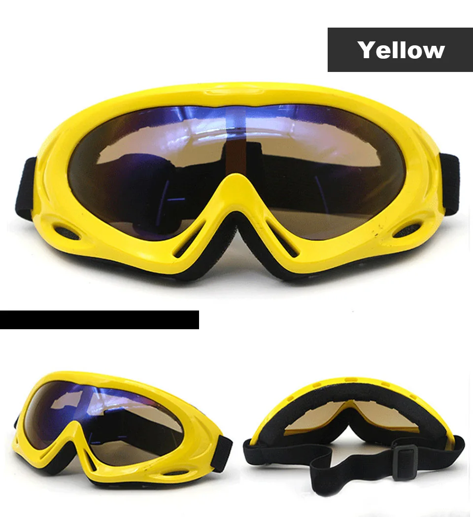 ski ridding goggles sports snowmobile windproof Dustproof men women Motorcycle multi outdoor Equipped  off-road skiing goggles (8)